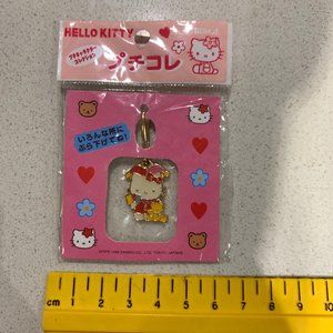 RARE CUTE VINTAGE 1998 HELLO KITTY JESTER CHARM